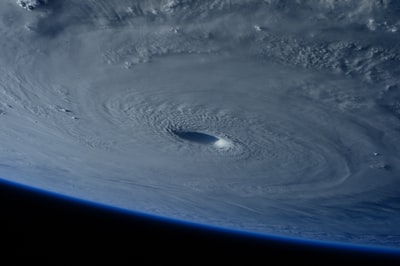 从太空看飓风